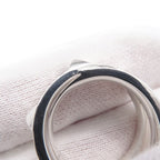 Hermes Ring Cl De-h Double Round Silver 51 — view 7