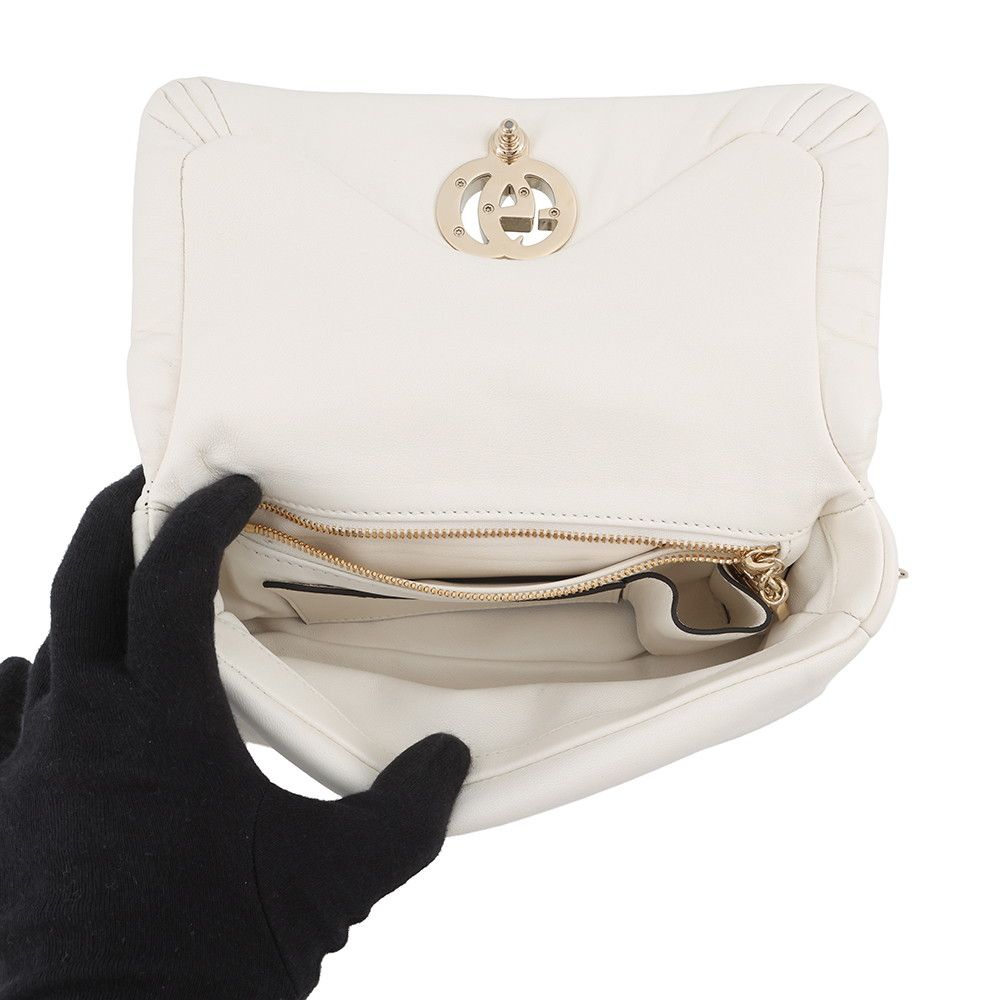 Gucci Chain Shoulder Bag GG Milano Top Handle — view 6