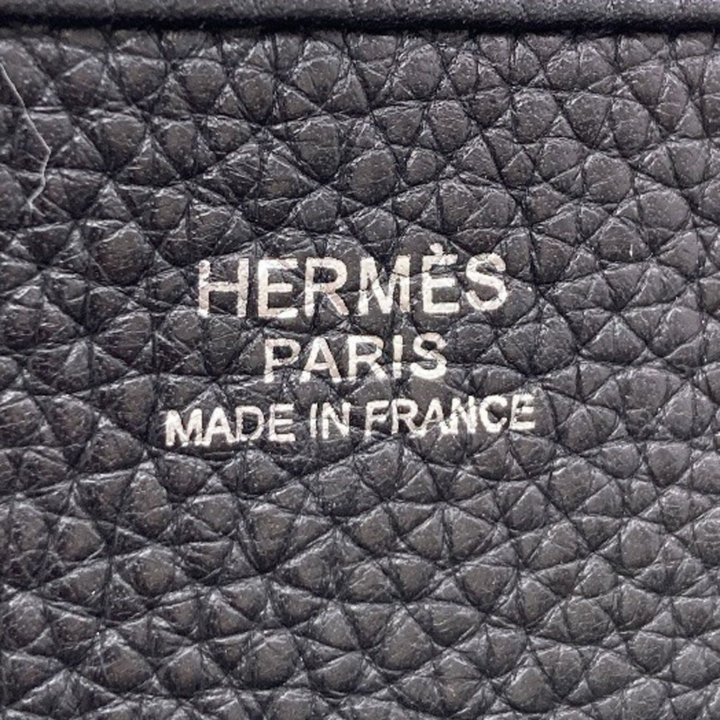 Hermes Evelyne 3 PM Silver Shoulder Bag Taurillon — view 6