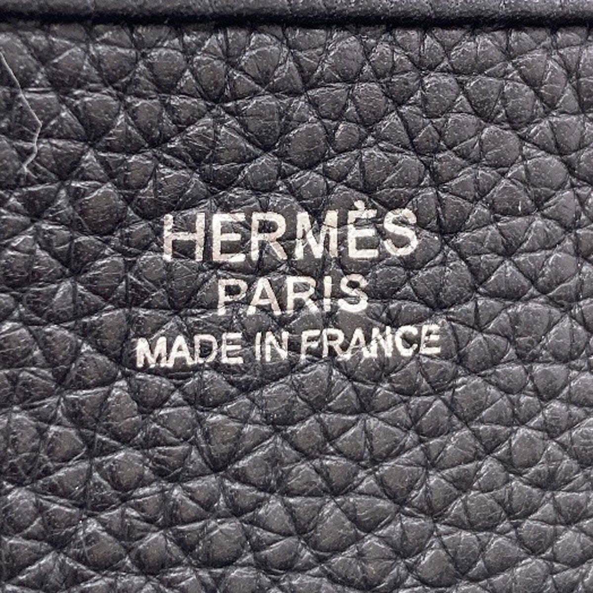Hermes Evelyne 3 PM Silver Shoulder Bag Taurillon — view 6