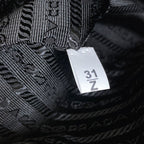 Prada Logo Chain Shoulder Bag Nylon — view 7