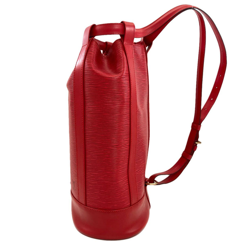 Louis Vuitton Randonne PM Backpack Epi — view 3