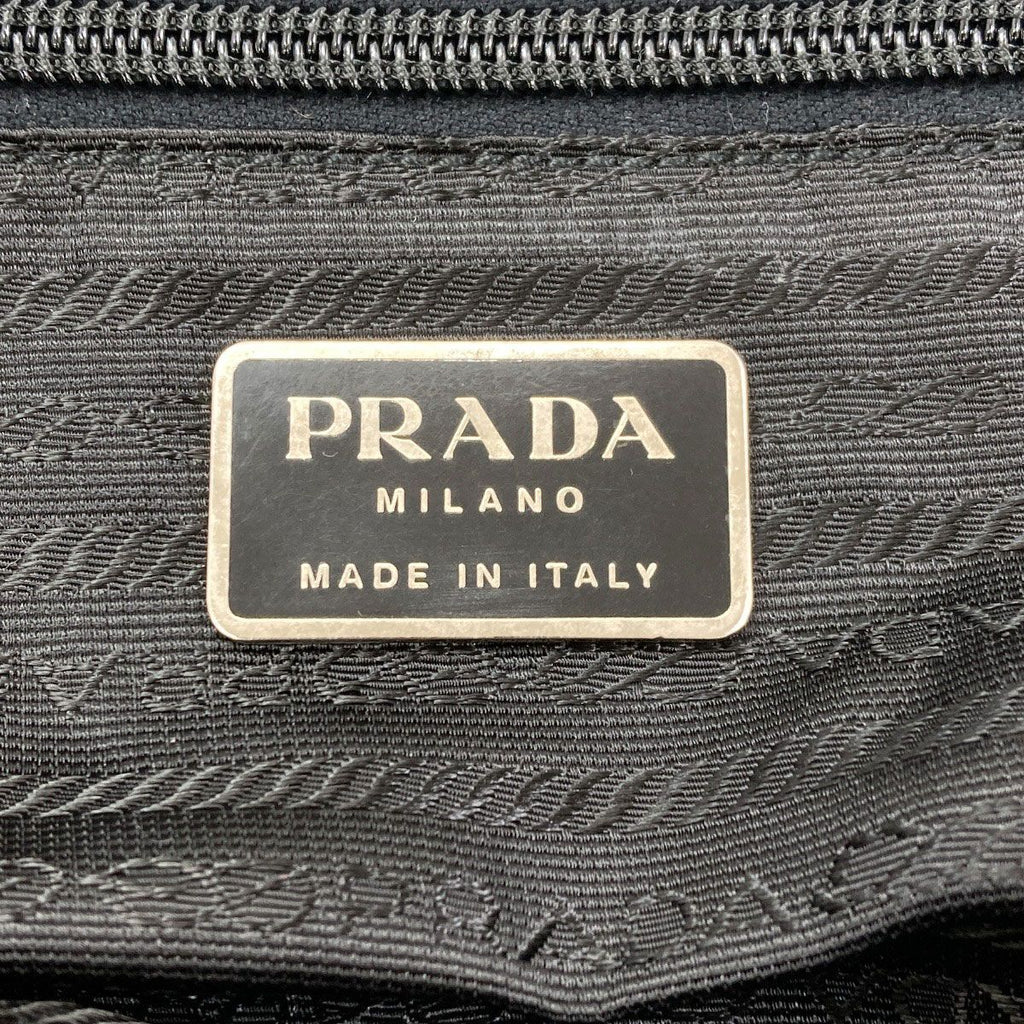 Prada Logo Handbag Nylon — view 6