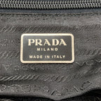 Prada Logo Handbag Nylon — view 6