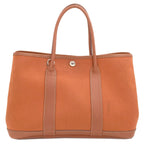 Hermes Garden Party TPM Silver Handbag Toile Officier Negonda — view 2