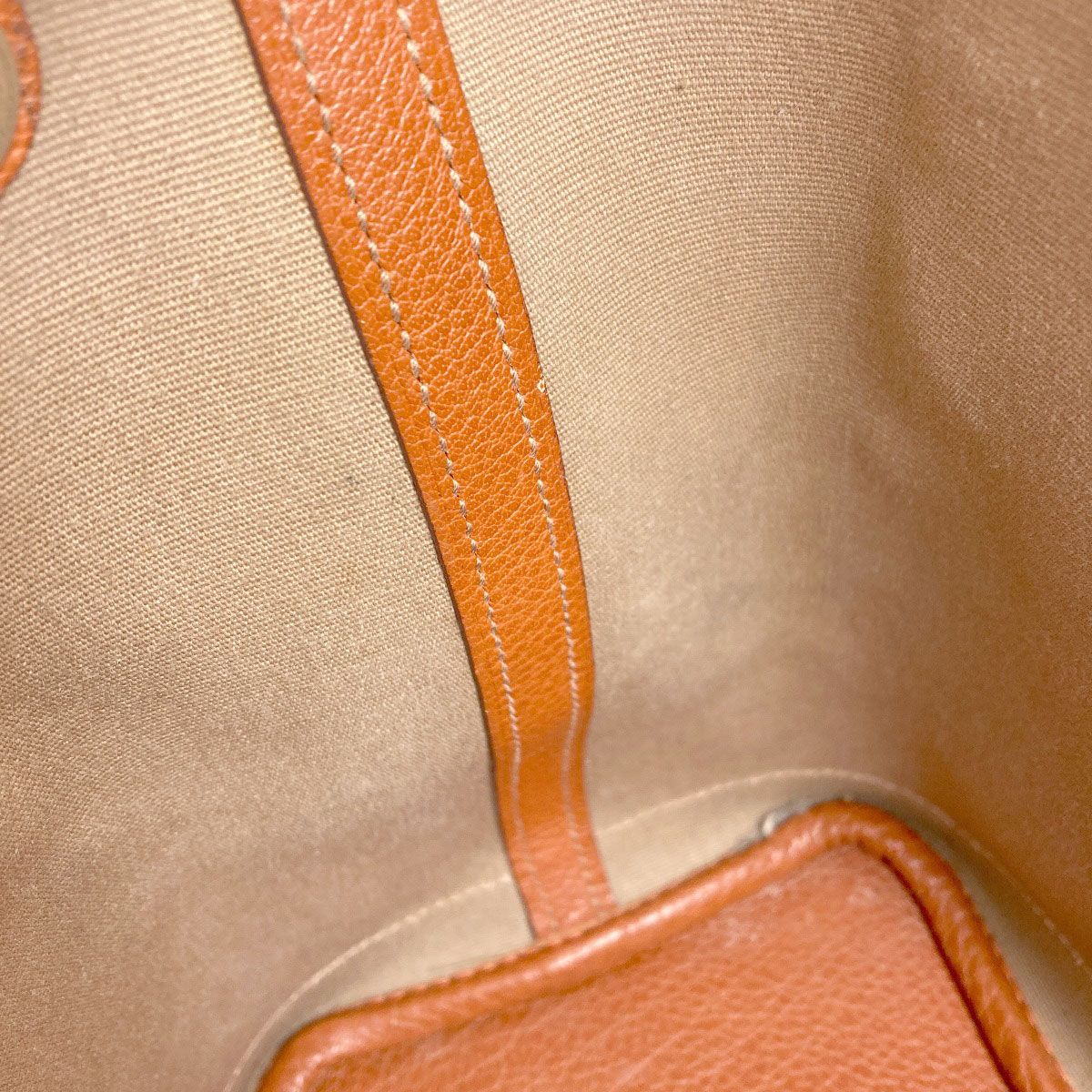 Hermes Garden Party TPM Silver Handbag Toile Officier Negonda — view 9