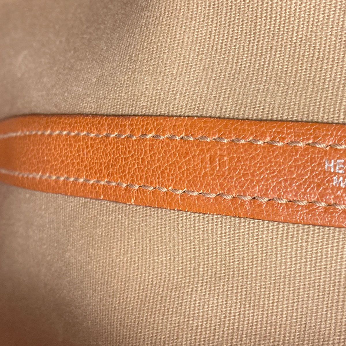 Hermes Garden Party TPM Silver Handbag Toile Officier Negonda — view 7
