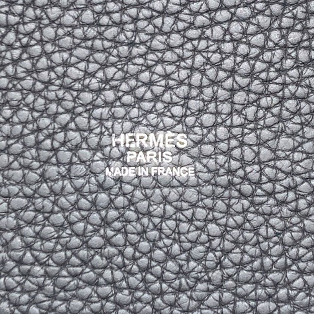 Hermes Picotin Lock PM Silver Handbag Taurillon — view 6
