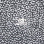Hermes Picotin Lock PM Silver Handbag Taurillon — view 6