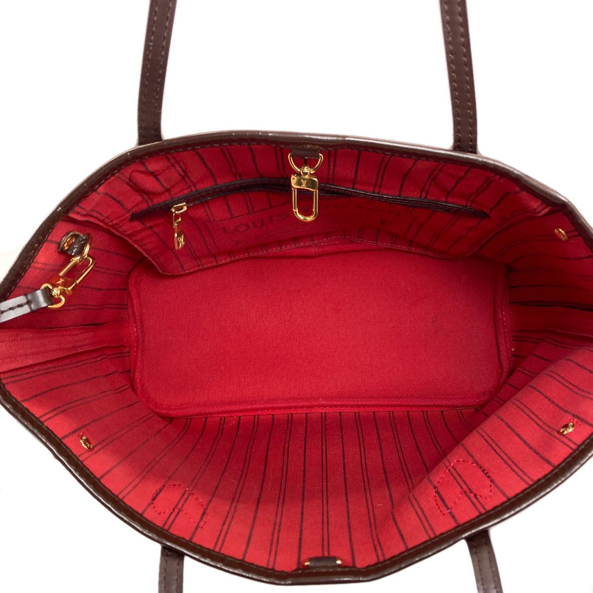 Louis Vuitton Neverfull PM Handbag Damier Canvas — view 5