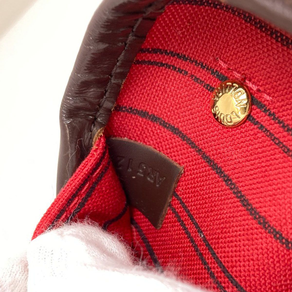Louis Vuitton Neverfull PM Handbag Damier Canvas — view 7