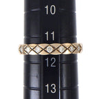 Chanel Ring Coco Crush Mini Quilted Full Eternity Points Diamond Total 52