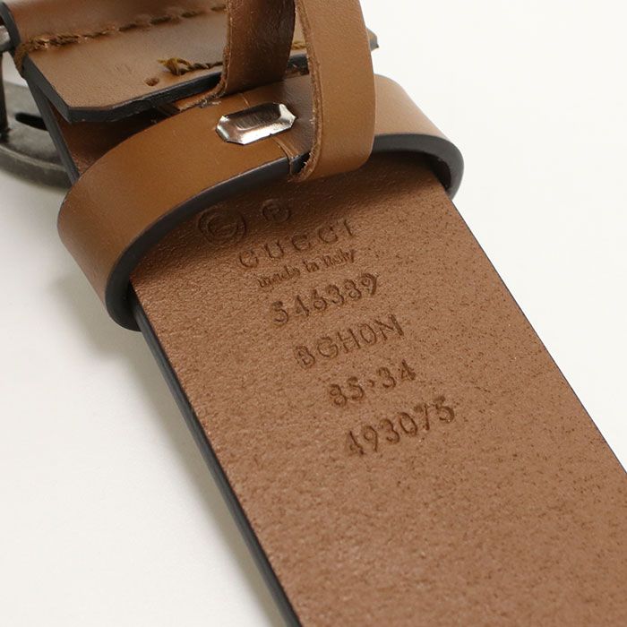 Gucci Interlocking Belt Leather — view 4