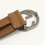 Gucci Interlocking Belt Leather — view 3