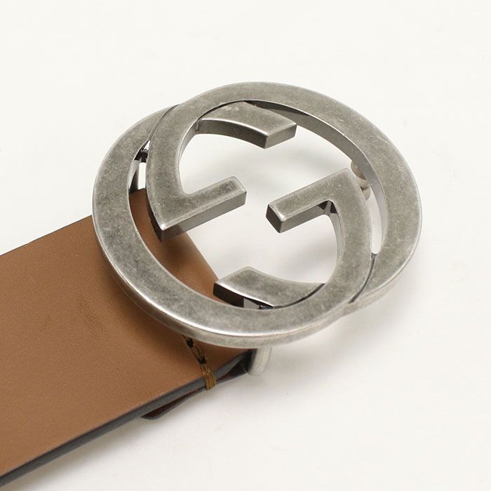Gucci Interlocking Belt Leather — view 2
