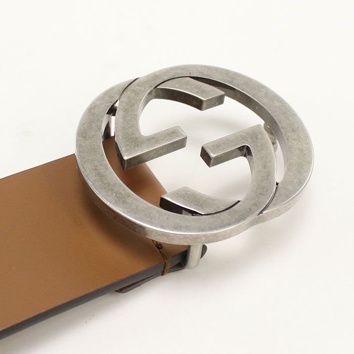 Gucci Interlocking Belt Leather — view 2