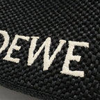 Loewe Tote Mini 2-Way Font Basket Raffia Leather — view 4