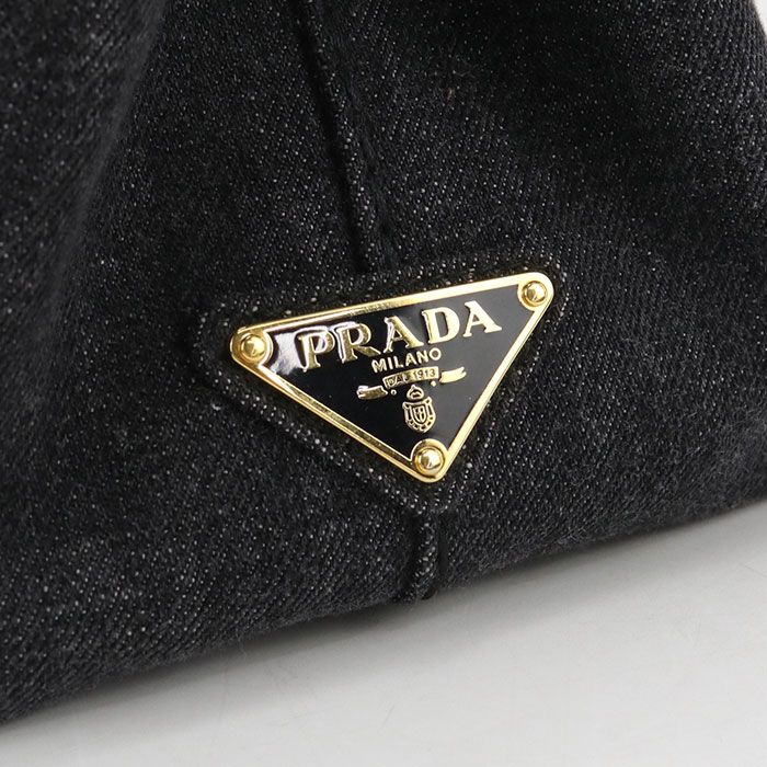 Prada 2-Way Canapa Tote Cotton Canvas — view 7