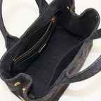 Prada 2-Way Canapa Tote Cotton Canvas — view 3
