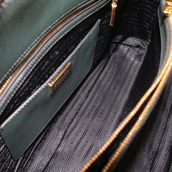 Prada Saffiano Leather Handbag Calf — view 4