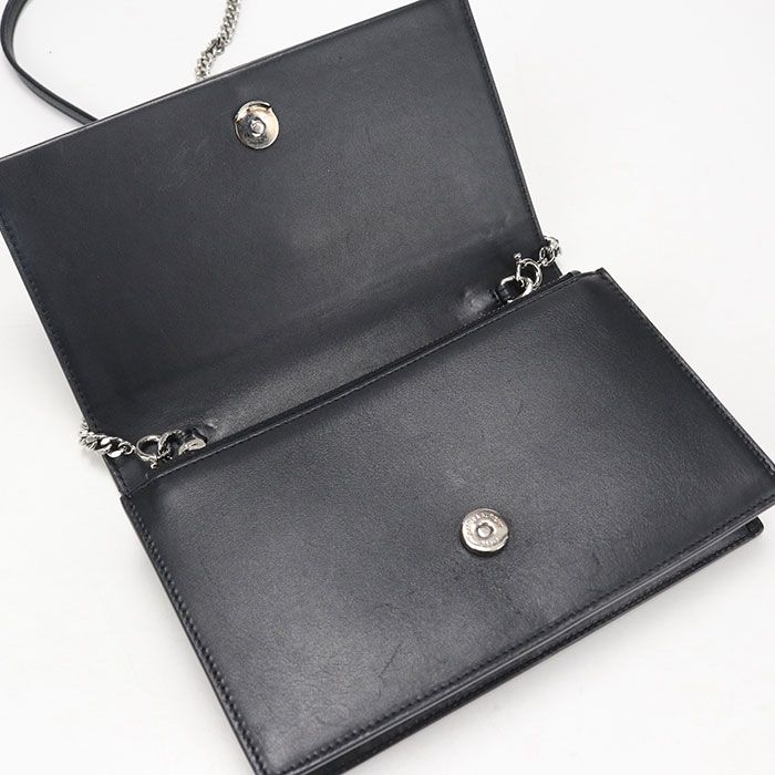 Saint Laurent Kate Chain Wallet Calf — view 3