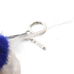 Fendi Bag Bugs Charm Key Holder Blue Pink — view 6