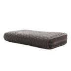 Bottega Veneta Intrecciato Wallet Zip Around Coin Purse Leather Brown — view 5