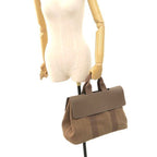 Hermes Valparaiso MM Totes Gray — view 9