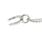 Hermes Horse Shoe Necklace Diamond — view 2