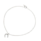 Hermes Horse Shoe Necklace Diamond — view 4