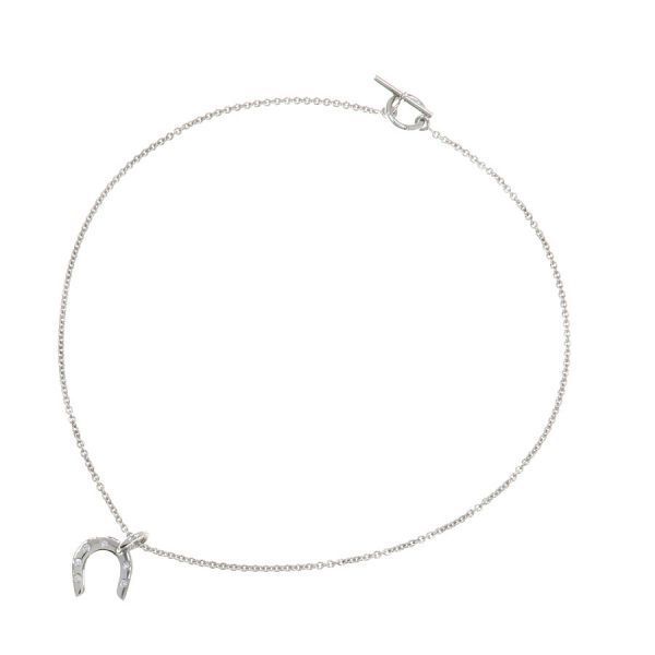 Hermes Horse Shoe Necklace Diamond — view 4