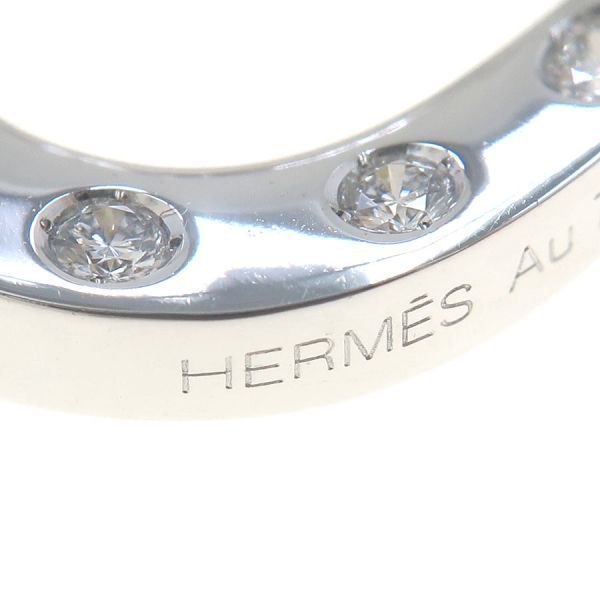 Hermes Horse Shoe Necklace Diamond — view 6