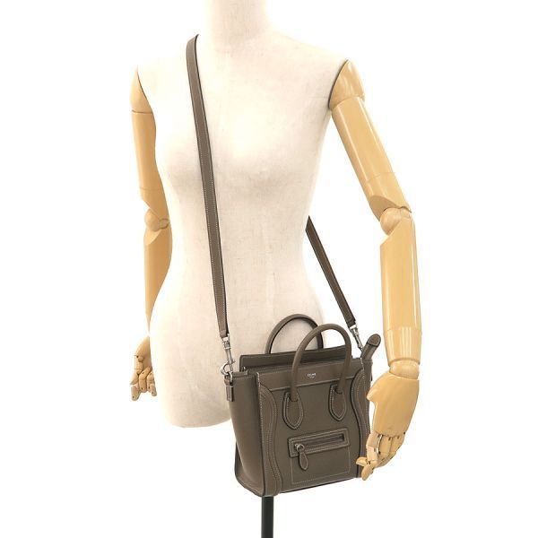 Celine Luggage Nano Messenger Bag — view 9