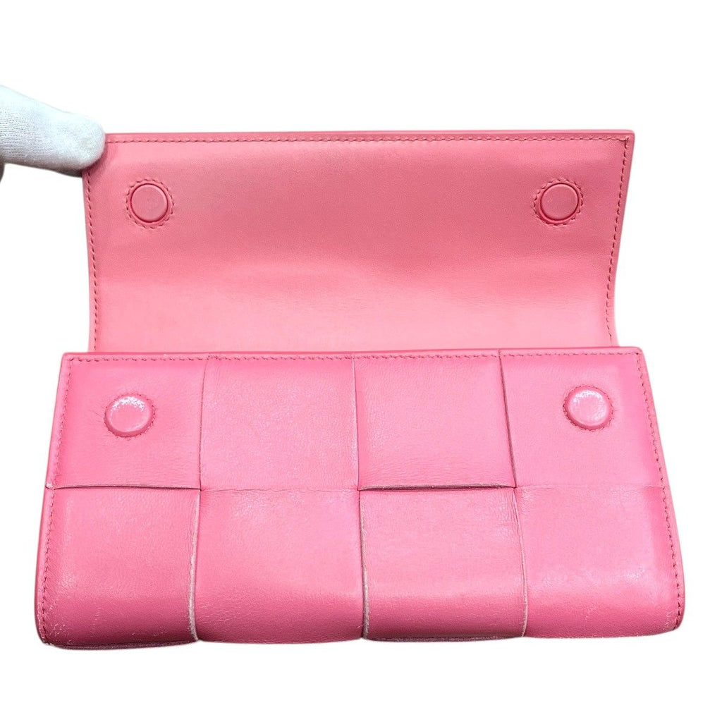 Bottega Veneta Cassette Large Flap Wallet Leather — view 3