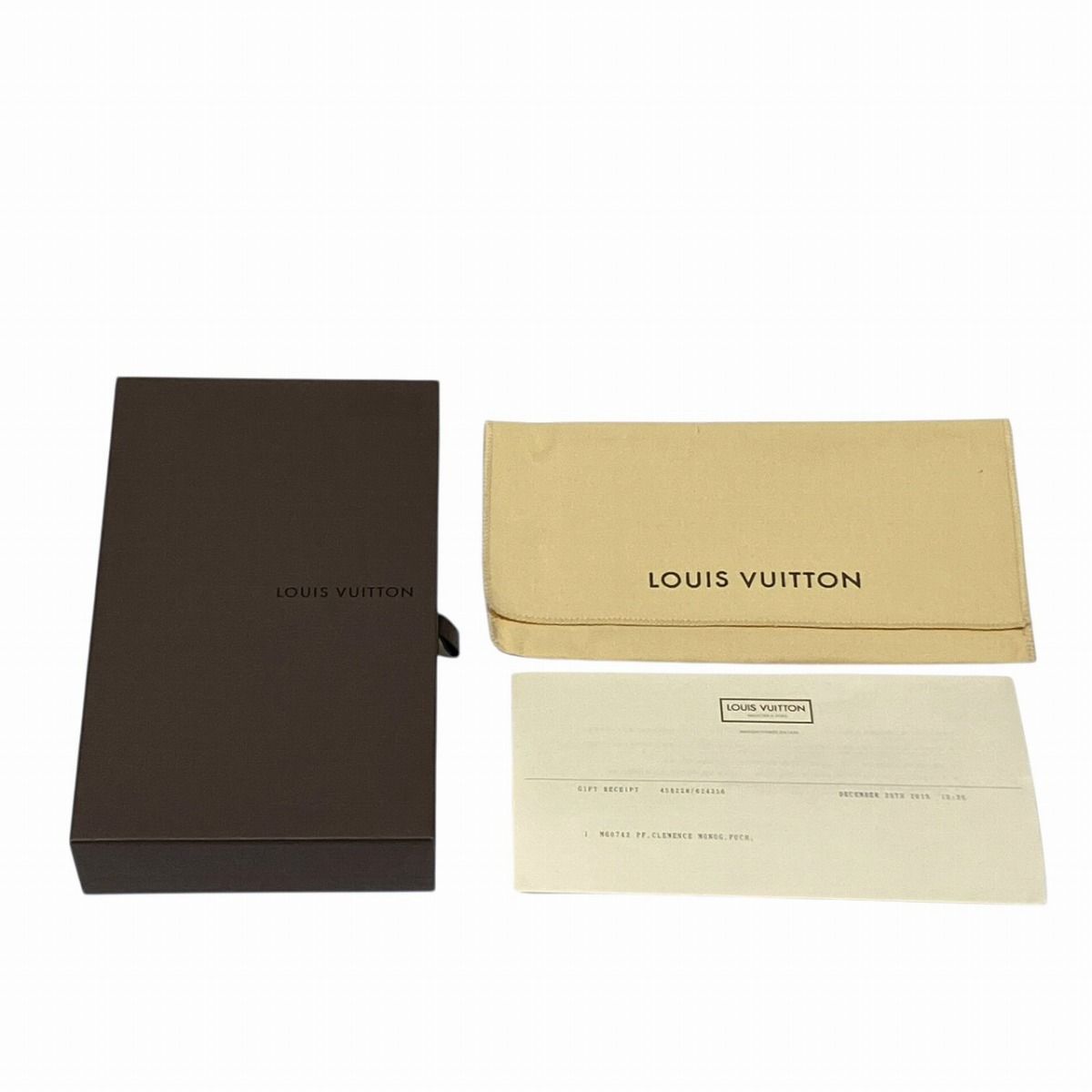Louis Vuitton Portefeuille Clemence Monogram Wallet Canvas — view 5