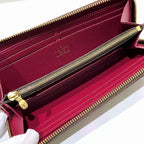 Louis Vuitton Portefeuille Clemence Monogram Wallet Canvas — view 3