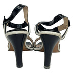 Chanel Sandals 36 Black White Leather — view 3