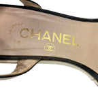Chanel Sandals 36 Black White Leather — view 5