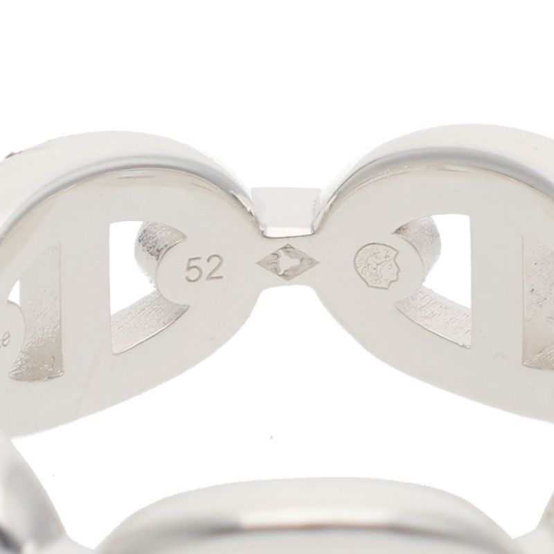 Hermes Chaine D'ancre Enchainee PM Silver Ring 52 — view 5