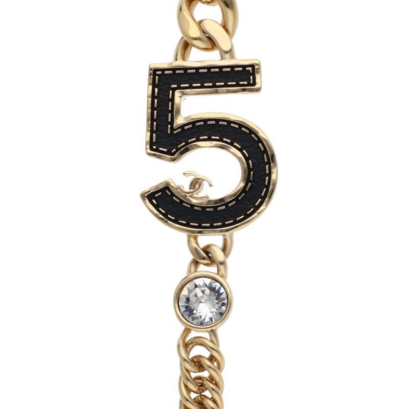 Chanel CC Logo Chain Necklace — view 2