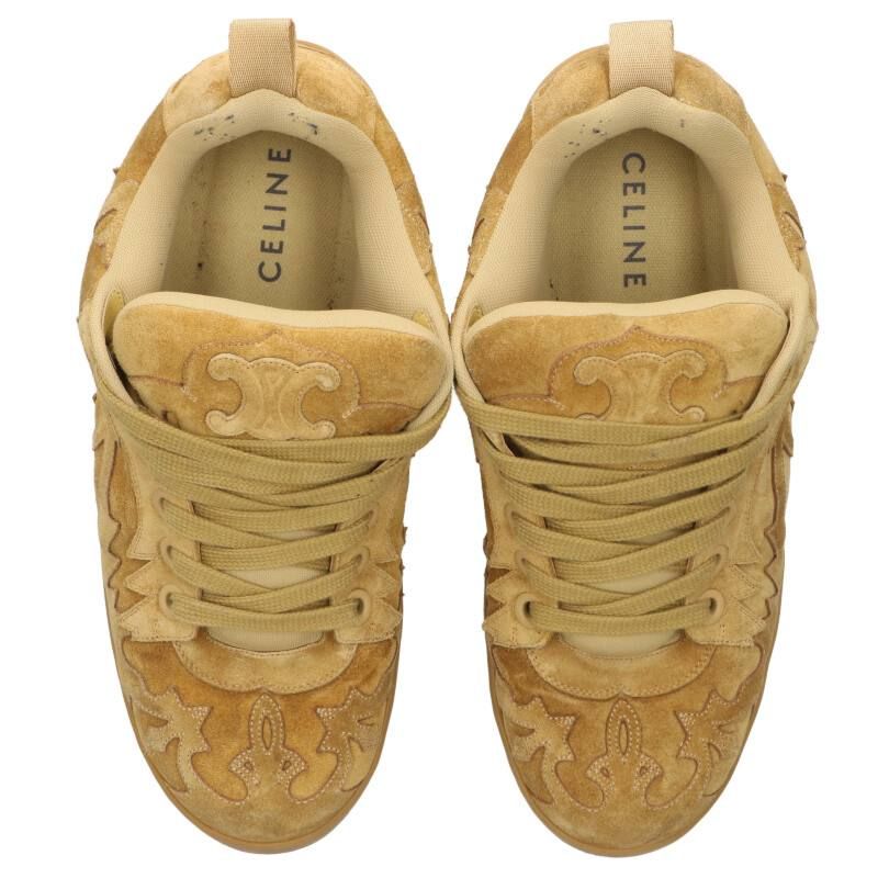 Celine Huntington Suede Cut Sneakers 41 — view 4