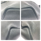 Hermes Color City Slide Cross GM Silver Black Belt Bag — view 6