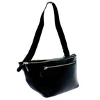 Hermes Color City Slide Cross GM Silver Black Belt Bag — view 2