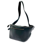 Hermes Color City Slide Cross GM Silver Black Belt Bag — view 3