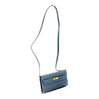 Hermes Kelly Wallet Long to Go Ardoise — view 2
