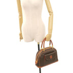 Celine Macadam Clutch Brown — view 9
