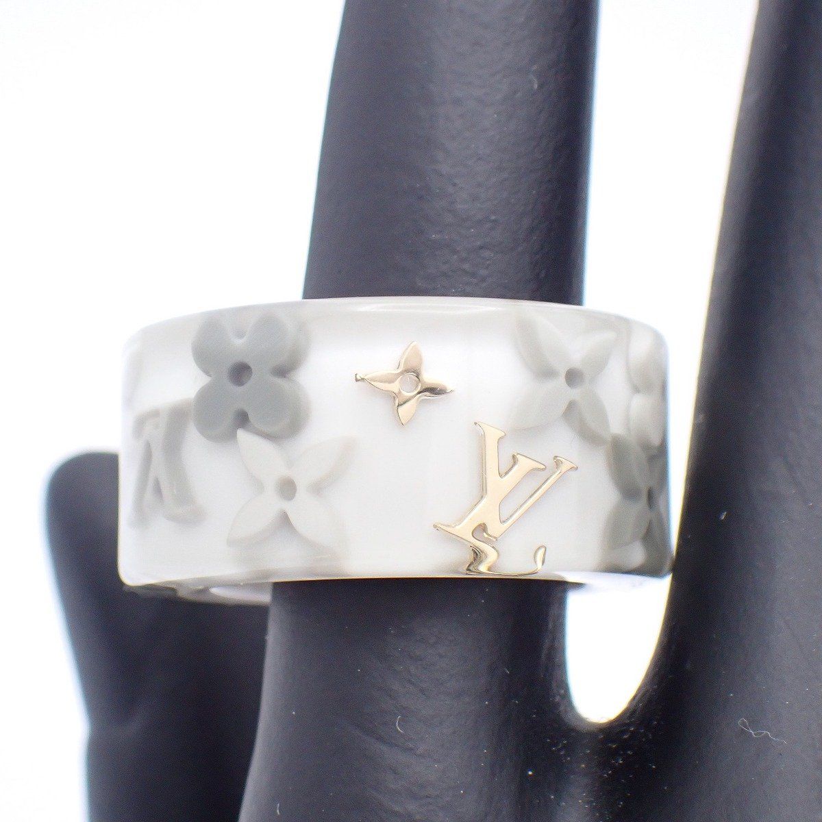Louis Vuitton Bag Farandole Monogram Ring Gray M 12.5 — view 7