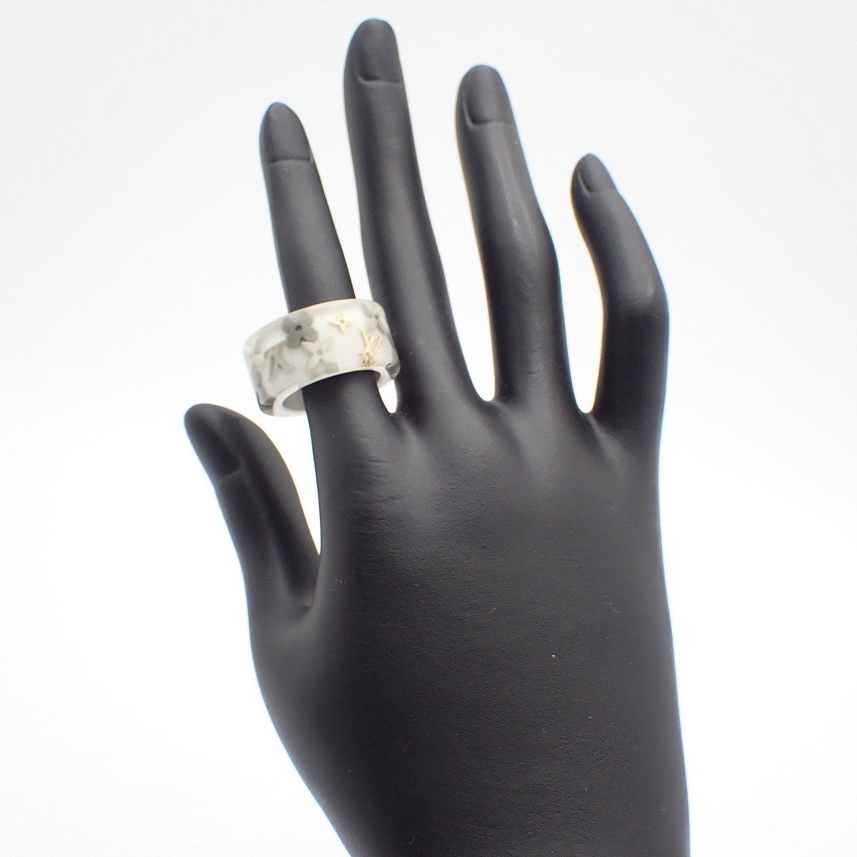 Louis Vuitton Bag Farandole Monogram Ring Gray M 12.5 — view 8