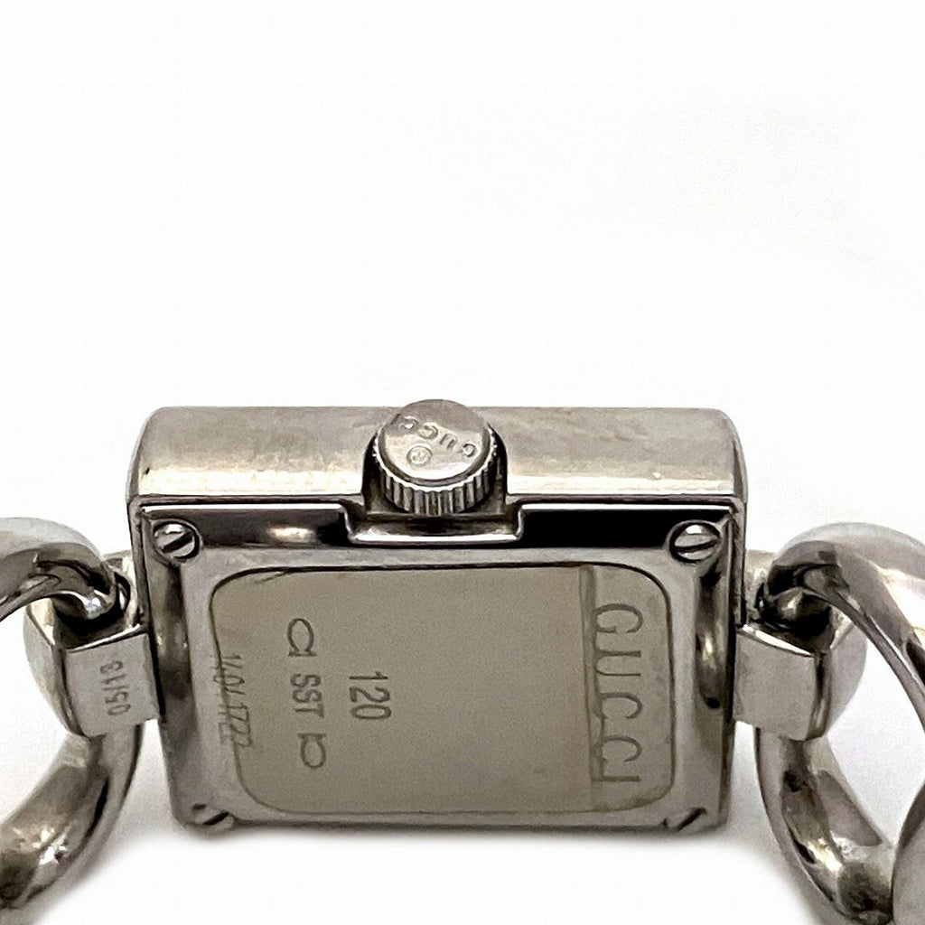 Gucci Tornavoni Watch SS Quartz Silver Dial — view 7