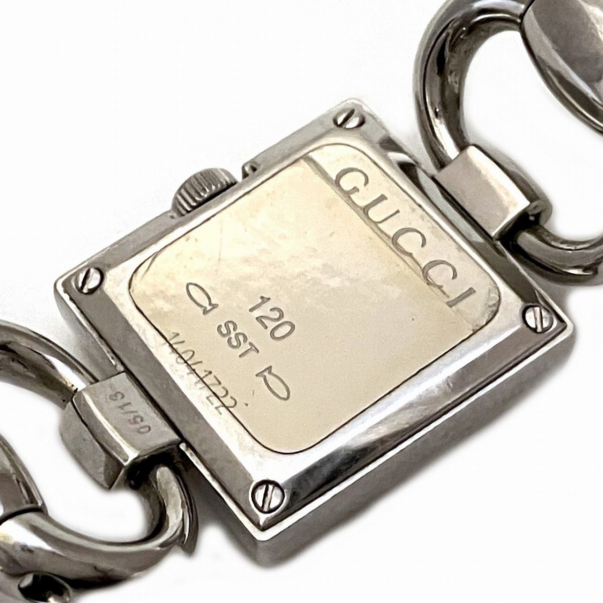 Gucci Tornavoni Watch SS Quartz Silver Dial — view 5